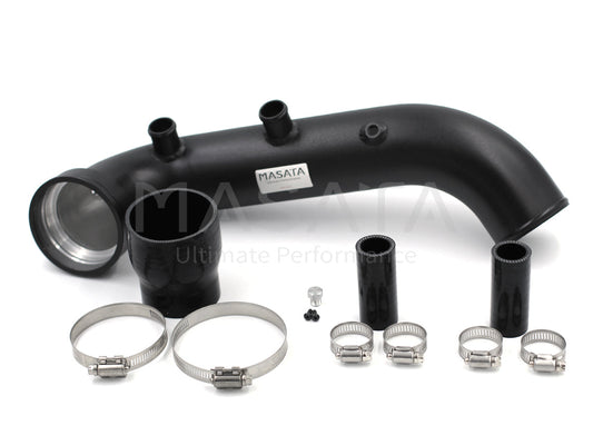 Masata BMW N54 E82 E90 E92 OEM Aluminium Chargepipe (1M, 135i & 335i) - MASATA UK